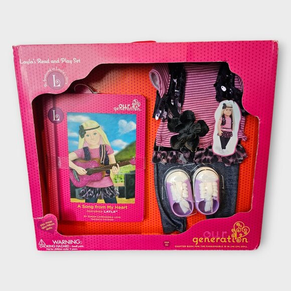 Our Generation Layla Read & Play Set - Picture 3 of 15